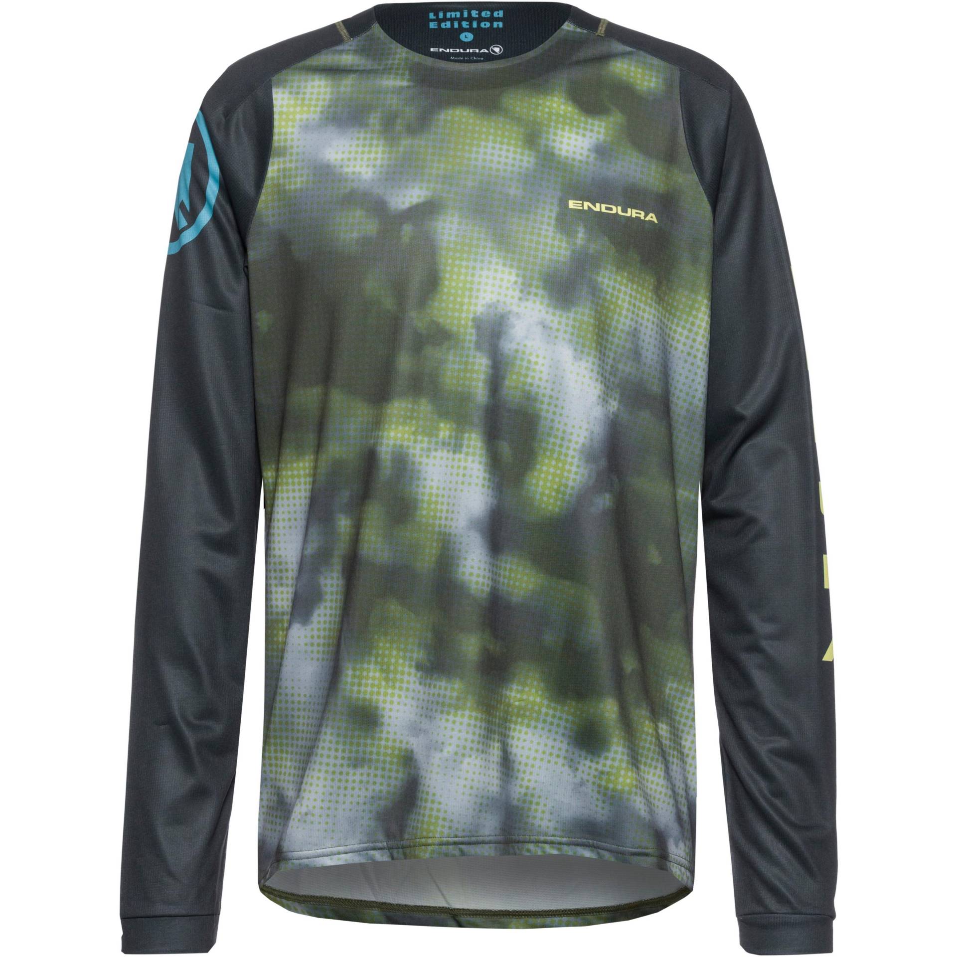 Endura Pixel Cloud Langarmshirt Herren von Endura