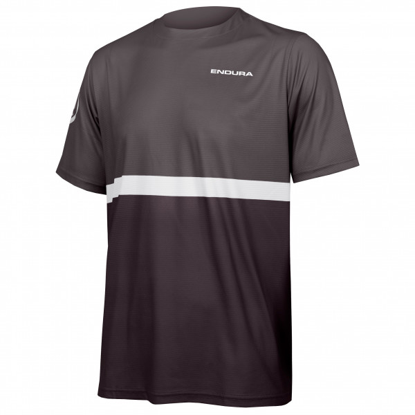 Endura - Singletrack Core T-Shirt II - Velotrikot Gr M grau von Endura