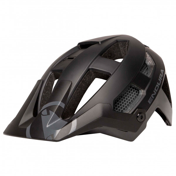 Endura - Singletrack Helm - Velohelm Gr S/M grau von Endura