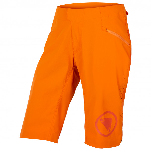 Endura - Women's Singletrack Lite Shorts - Velohose Gr L - Regular orange von Endura