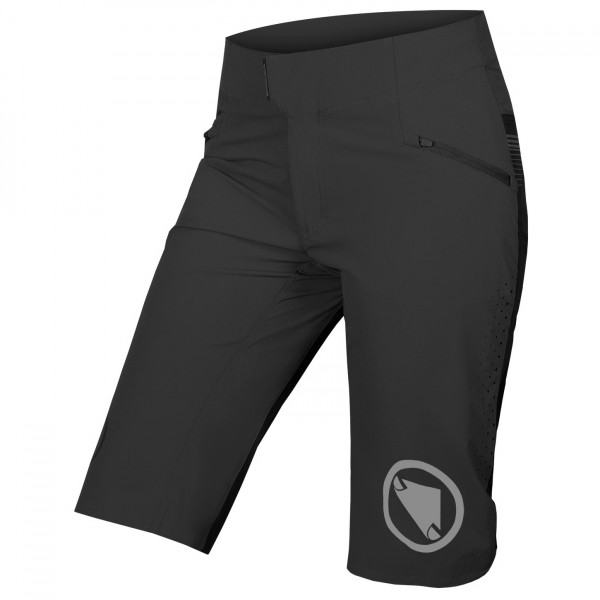 Endura - Women's Singletrack Lite Shorts - Velohose Gr L - Regular schwarz von Endura