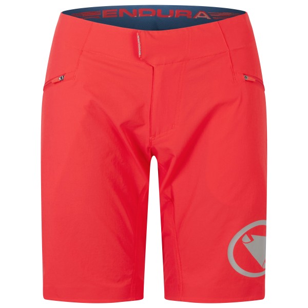 Endura - Women's Singletrack Lite Shorts - Velohose Gr M - Regular rot von Endura