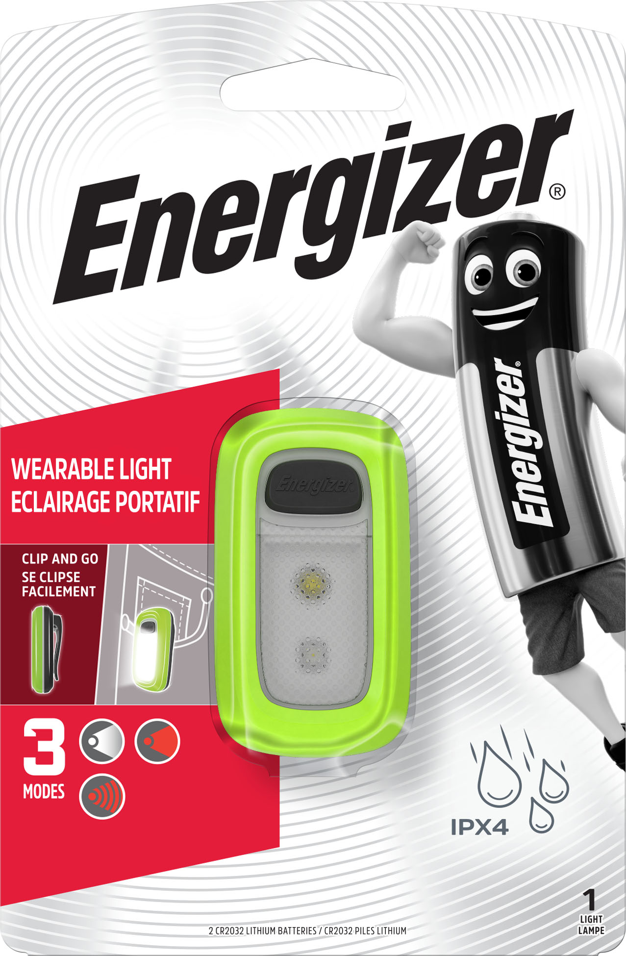 Energizer Klemmleuchte »Wearable Clip Light«