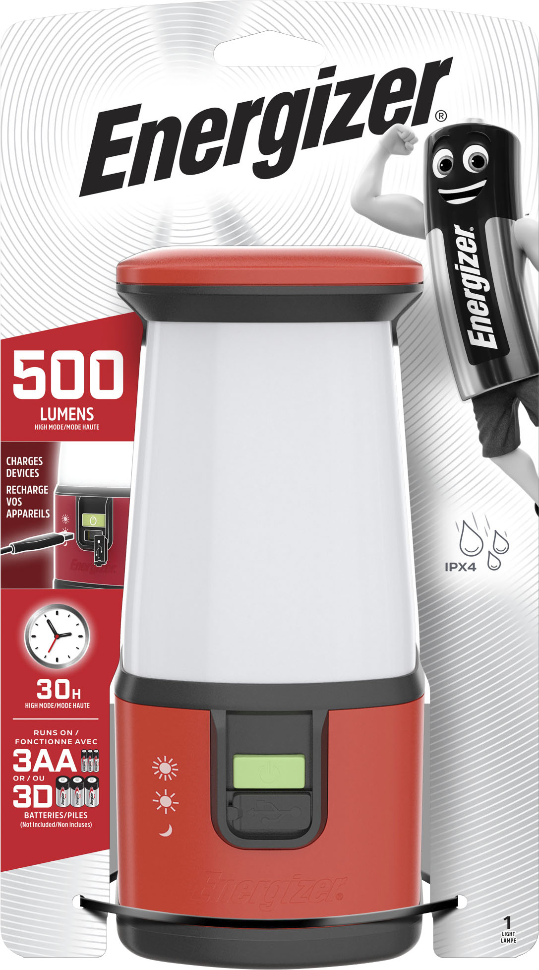 Energizer Laterne »Camping Light«, LED Camping Lampe, bis zu 650 Std. Licht von Energizer