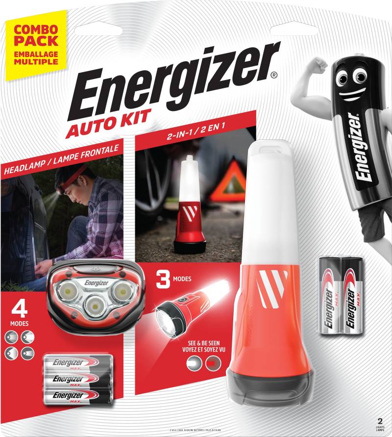 Energizer Taschenlampe »Auto Notfall Kit (Headlight+ 2in1 Notfalllicht)« von Energizer