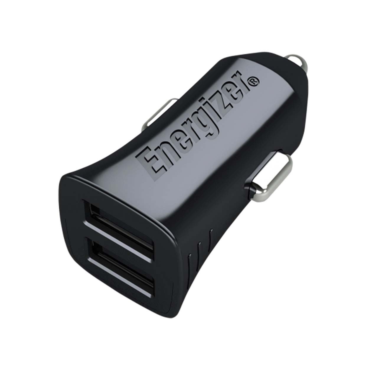 Hightech Car Charger 2 USB Anschlüsse, 2.4 A für Micro USB Hightech Car Charger 2 USB Anschlüsse, 2.4 A für Micro USB von Energizer