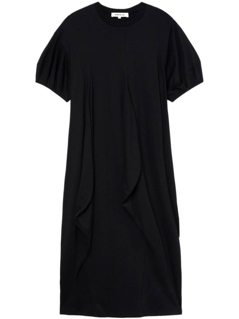 Enföld Balloon-sleeved dress - Black von Enföld