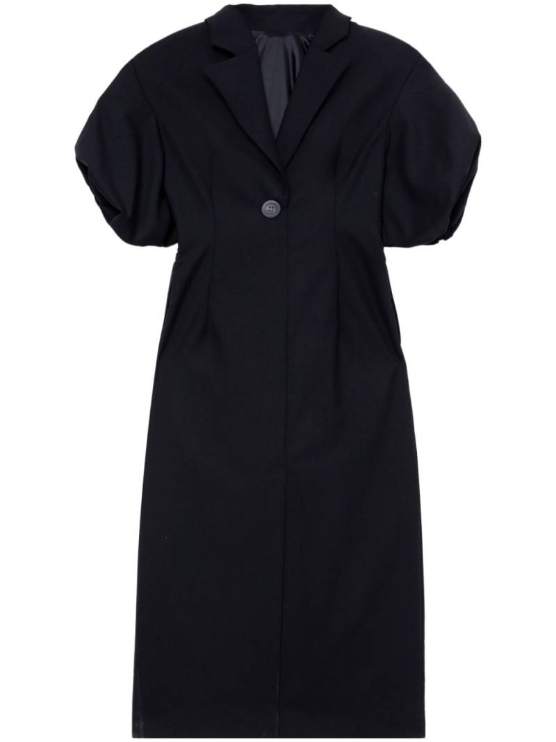 Enföld Notched-lapels dress - Black von Enföld