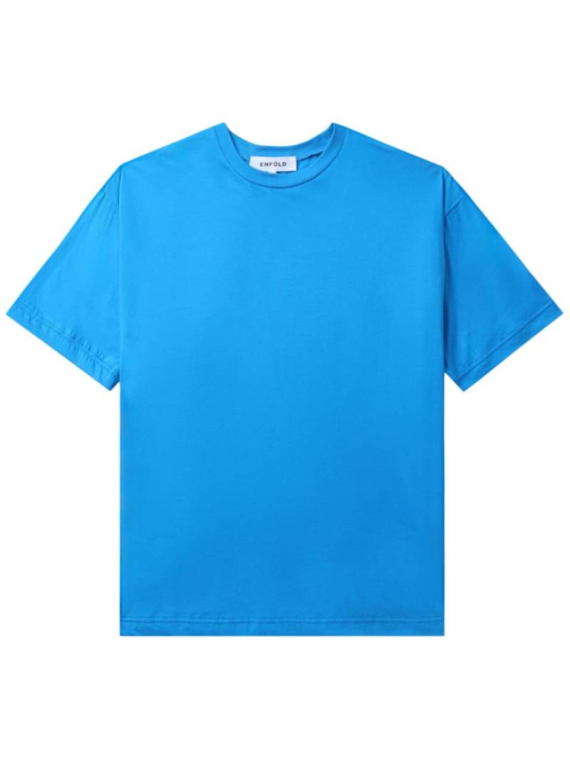 Enföld cotton T-shirt - Blue von Enföld