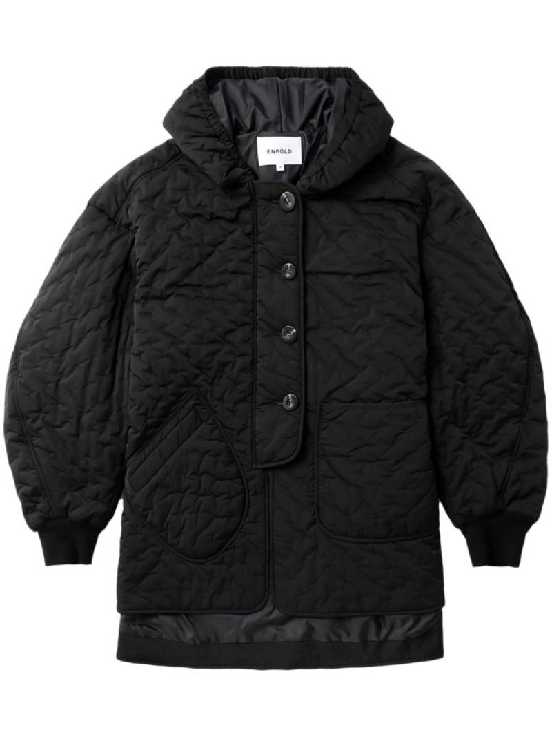 Enföld dot-quilting blouson jacket - Black von Enföld