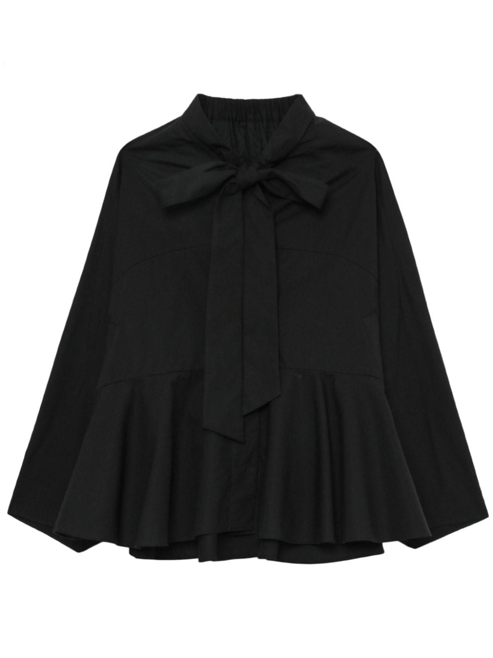 Enföld flared blouse - Black von Enföld