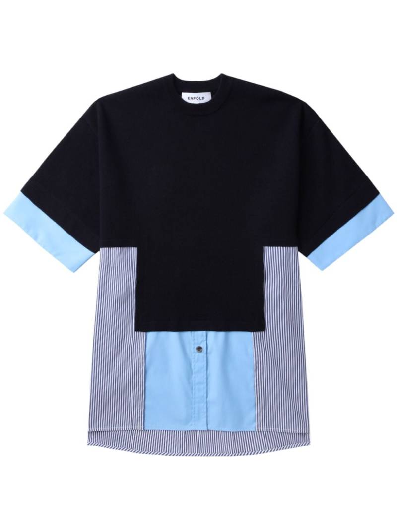 Enföld patchwork top - Blue von Enföld