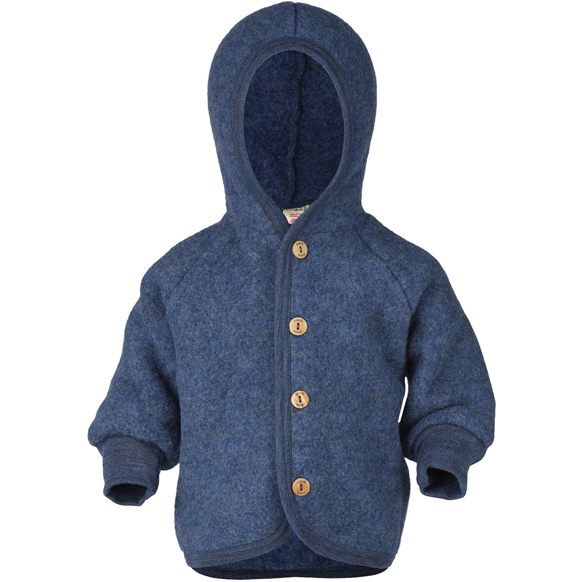 Engel Kinder Fleece Hoodie Jacke von Engel