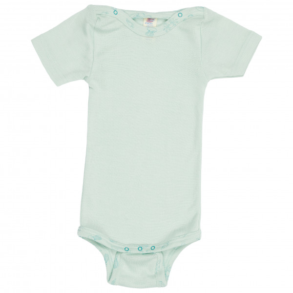 Engel - Baby-Body Kurzarm mit Druckknöpfen an den Schulter - Merinounterwäsche Gr 50/56 grau Engel - Baby-Body Kurzarm mit Druckknöpfen an den Schulter - Merinounterwäsche Gr 50/56 grau von Engel