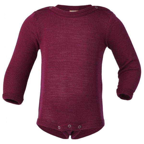 Engel - Baby-Body Langarm Mit Druckverschluss Schulter - Merinounterwäsche Gr 50/56 lila Engel - Baby-Body Langarm Mit Druckverschluss Schulter - Merinounterwäsche Gr 50/56 lila von Engel