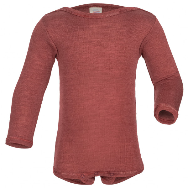 Engel - Baby-Body Langarm Mit Druckverschluss Schulter - Merinounterwäsche Gr 74/80 rot Engel - Baby-Body Langarm Mit Druckverschluss Schulter - Merinounterwäsche Gr 74/80 rot von Engel