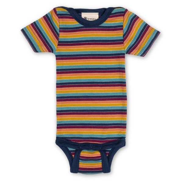 Engel - Baby-Body S/S Druckknöpfe an den Schultern - Alltagsunterwäsche Gr 74/80 bunt von Engel