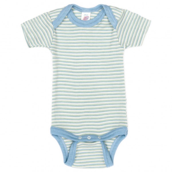 Engel - Baby Body S/S - Merinounterwäsche Gr 50/56;62/68;74/80;86/92;98/104 beige von Engel