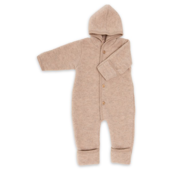 Engel - Baby Overall mit Kapuze - Overall Gr 50/56 beige von Engel