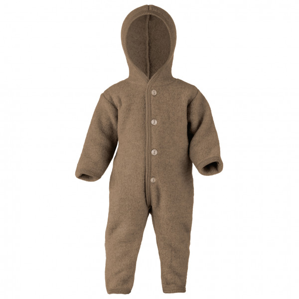 Engel - Baby Overall mit Kapuze - Overall Gr 50/56 braun von Engel