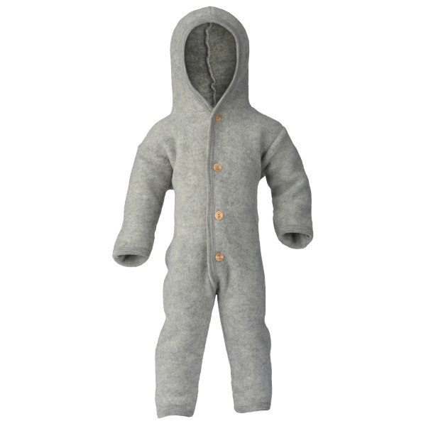 Engel - Baby Overall mit Kapuze - Overall Gr 50/56 grau von Engel