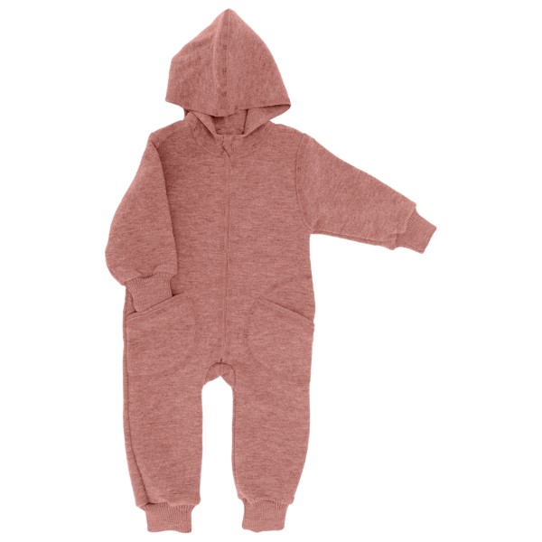 Engel - Baby-Overall mit Kapuze und Reissverschluss - Overall Gr 110/116 rosa von Engel