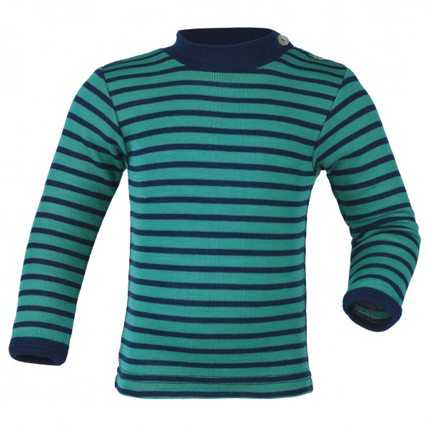 Engel - Baby-Shirt L/S geringelt - Merinounterwäsche Gr 74/80 türkis/blau Engel - Baby-Shirt L/S geringelt - Merinounterwäsche Gr 74/80 türkis/blau von Engel