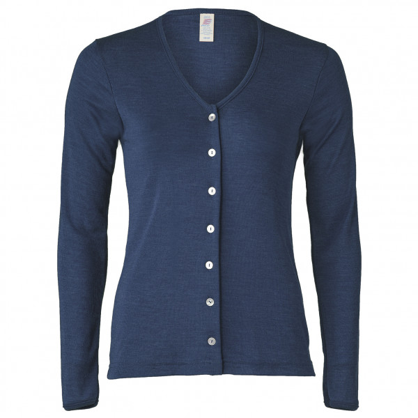 Engel - Damen Cardigan Feinripp - Wolljacke Gr 38/40 blau von Engel