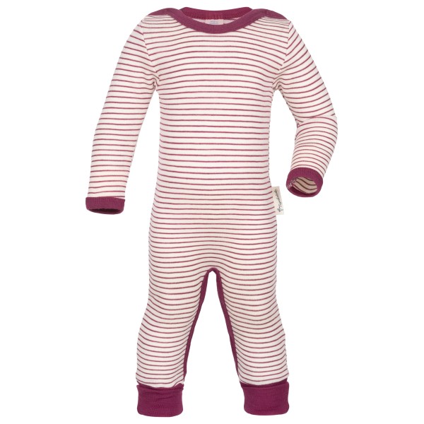 Engel - Kid's Schlafoverall mit Fuß-Umschlag - Overall Gr 50/56 rosa von Engel