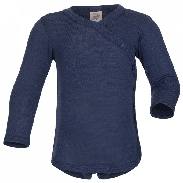 Engel - Kid's Wickelbody L/S - Merinounterwäsche Gr 50/56 blau von Engel