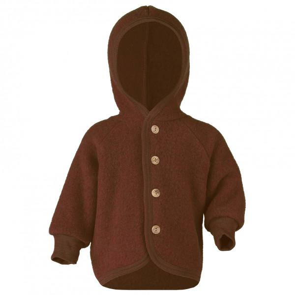 Engel - Kinder Kapuzenjacke mit Holzknöpfen - Wolljacke Gr 62/68 braun Engel - Kinder Kapuzenjacke mit Holzknöpfen - Wolljacke Gr 62/68 braun von Engel