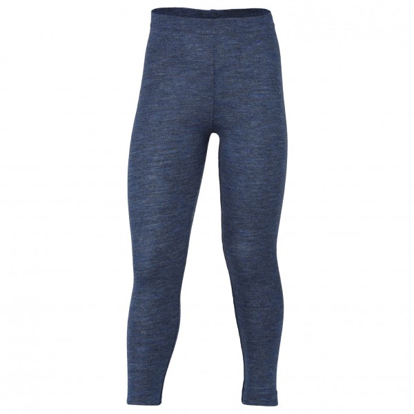 Engel - Kinder Leggings Merinoschurwolle - Merinounterwäsche Gr 104 blau von Engel