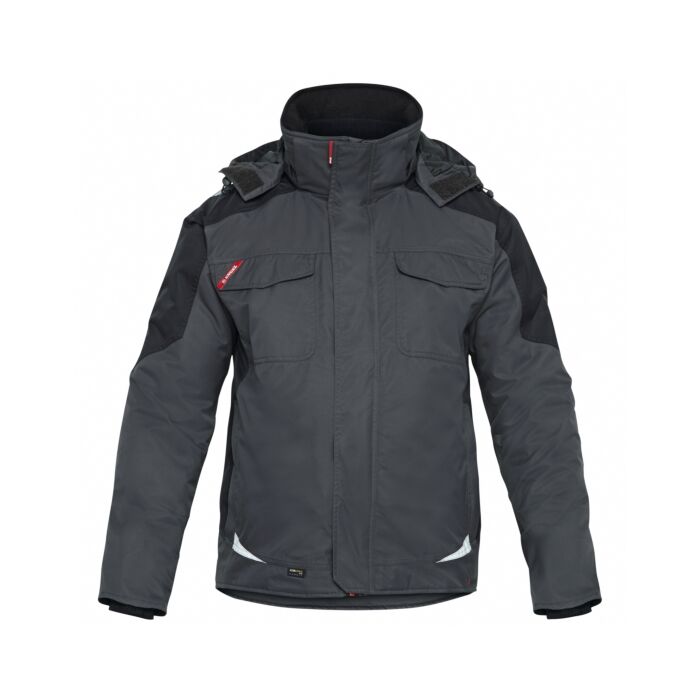 Engel Winterjacke wasserdicht, grau, M von Engel