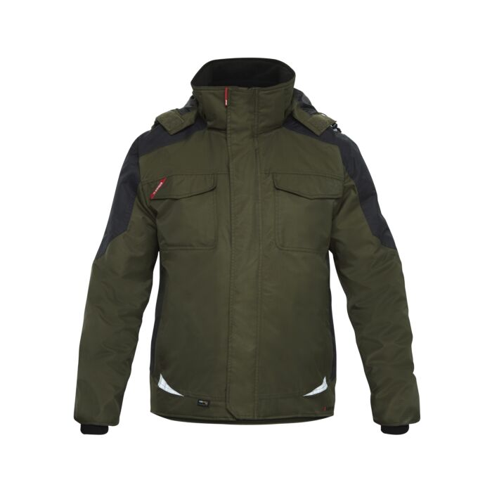 Engel Winterjacke wasserdicht, forstgrün, XL von Engel