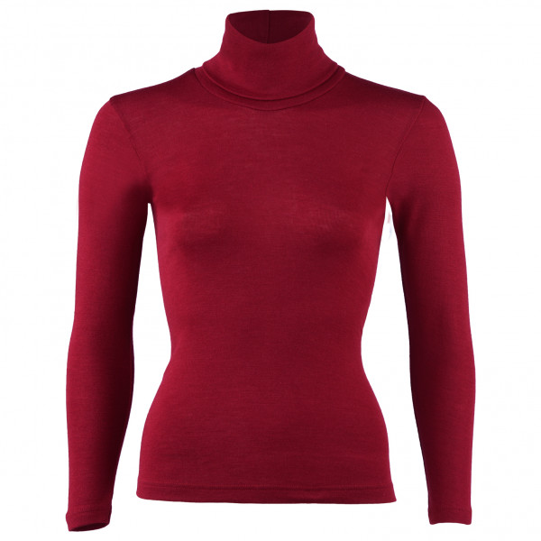 Engel - Women's Damen-Rolli L/S - Seidenunterwäsche Gr 34/36;38/40;42/44;46/48 braun;grau;rot;schwarz;türkis von Engel