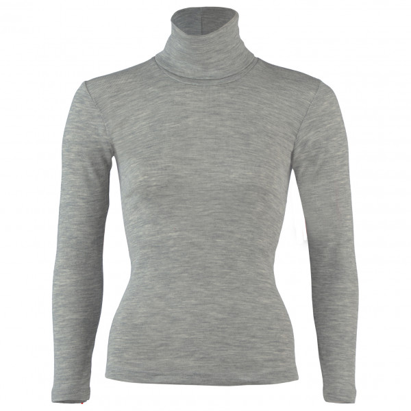 Engel - Women's Damen-Rolli L/S - Seidenunterwäsche Gr 34/36 grau von Engel