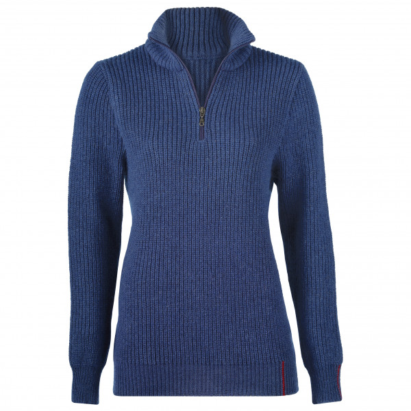 Engel - Women's Troyer - Wollpullover Gr 38/40;42/44;46/48 blau;grau Engel - Women's Troyer - Wollpullover Gr 38/40;42/44;46/48 blau;grau von Engel
