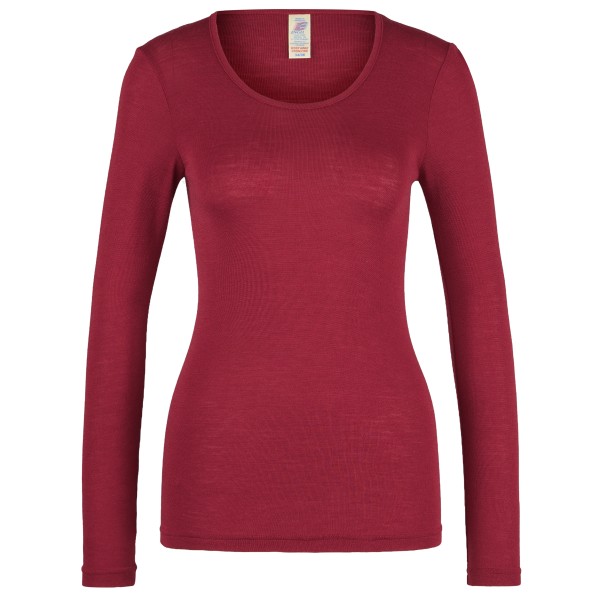 Engel - Women's Unterhemd L/S - Merinounterwäsche Gr 34/36;38/40;42/44;46/48 blau;braun;grau;oliv;rot;schwarz;weiß von Engel