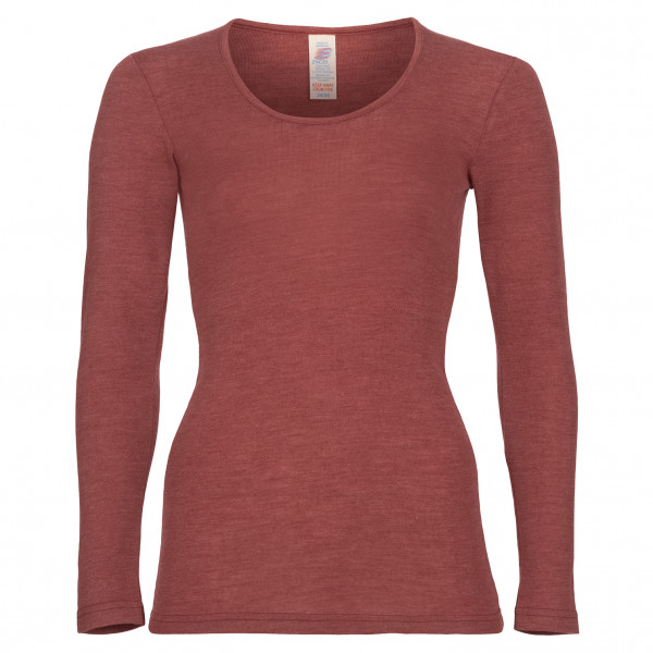 Engel - Women's Unterhemd L/S - Merinounterwäsche Gr 38/40 rot von Engel