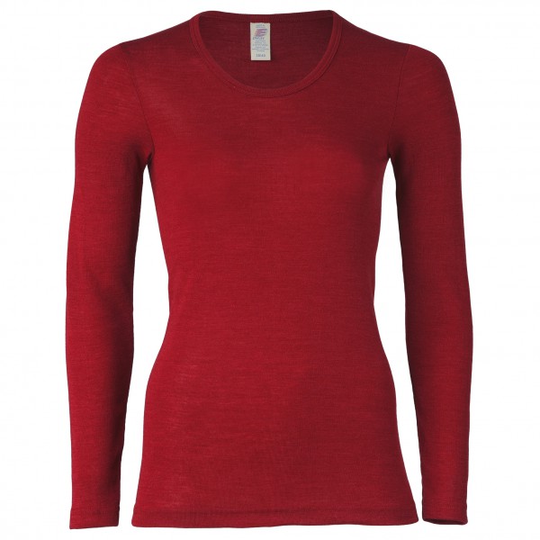 Engel - Women's Unterhemd L/S - Merinounterwäsche Gr 46/48 rot von Engel