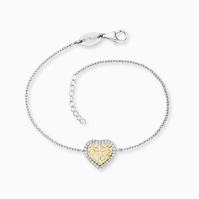 Engelsrufer Blooming Heart ERB-HEARTLIFLZIBIG Armband Damen von Engelsrufer