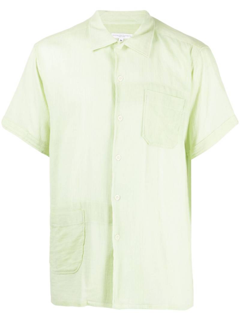 Engineered Garments Camp patch-pocket cotton shirt - Green von Engineered Garments