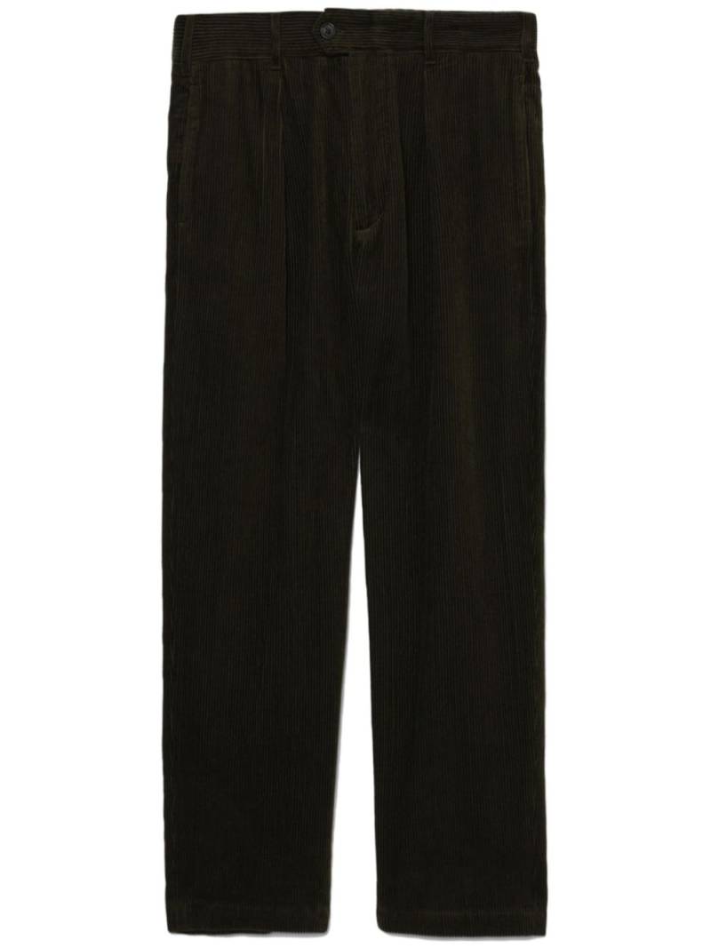 Engineered Garments corduroy cotton straight-leg trousers - Green von Engineered Garments