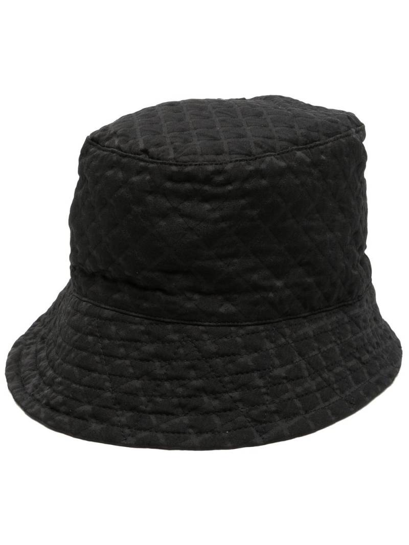 Engineered Garments quilted bucket hat - Black von Engineered Garments