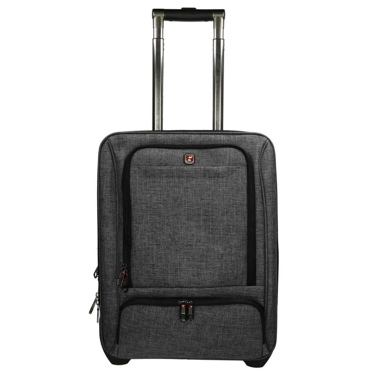 Frankfurt Laptop Trolley Tasche Grau