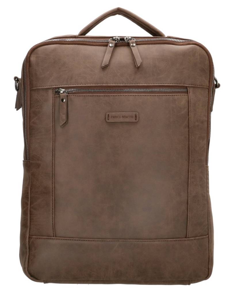 Rucksack Nikki 15" Braun von Enrico Benetti