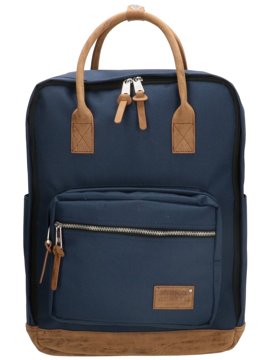 Rucksack Santiago 17" Blau von Enrico Benetti