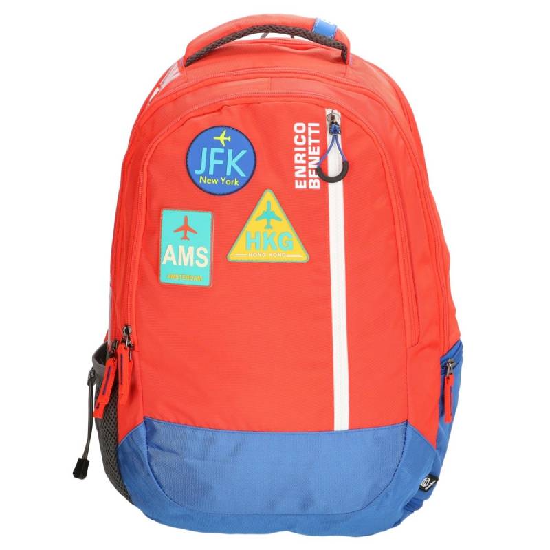 Wellington Rucksack Orange von Enrico Benetti