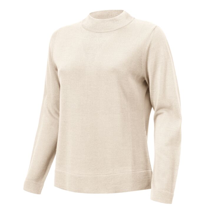 Feinstrickpullover von Enrico Roselli, beige, M von Enrico Rosselli