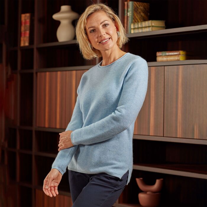 Pullover Damen aus Kaschmir GOTS-Zertifiziert Pullover Damen aus Kaschmir GOTS-Zertifiziert von Enrico Rosselli